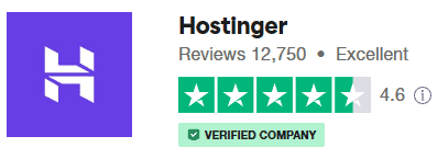 Hostinger Trustpilot Rating