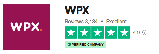 WPX Trustpilot Rating